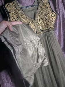 New Brown Anarkali
