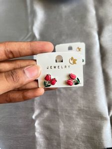 Cute Lotus Earring