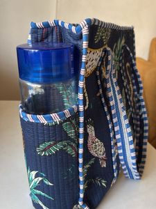 ✨💙Quilted Blue Cotton Tote 💙✨
