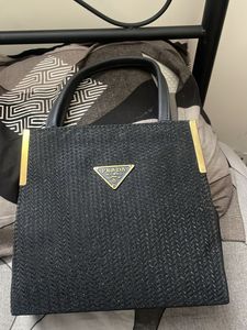 Prada Milano Textured Handbag