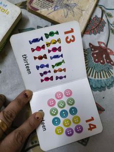 Combo Of 4 Kids Shapes, Numbers Learning Books