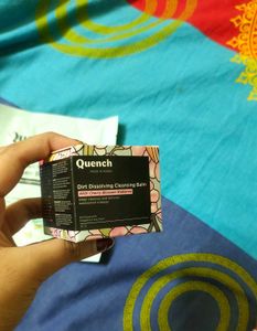 Quench Snail Mucin Mask and cleansing balm