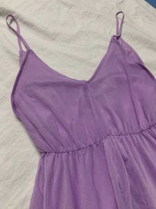 Lavender Flowy Dreamy Dress