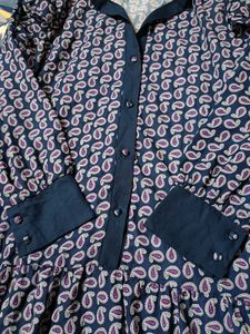 PAISLEY TIERED DRESS