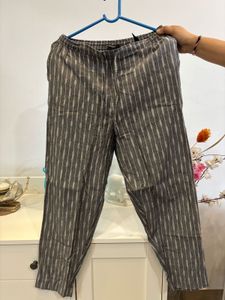 Striped Casual Cotton Pants
