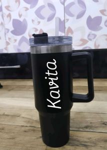 Customize Your Own Matte Black Insulated Mug