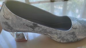 Floral Print Pointed Shoes