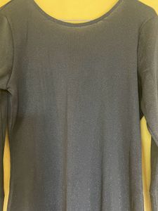 H&amp;M Shimmer Black Dress