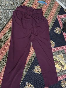 Stylish Purple Palazzo Pants