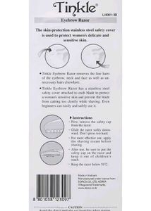 Eyebrow Razor, 3ct per pack (1pk)