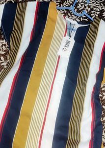 Striped V-Neck Casual Top❤️(New)