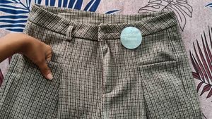 korean style woolen Formal Pants