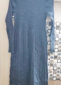 Ribbed Knit Stretchable Dress