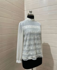 NEXT Korean Elegant Lace Top