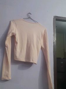 Button-Front Crop Tops