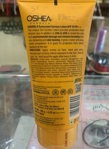 Oshea Herbals SPF 25 Sunscreen
