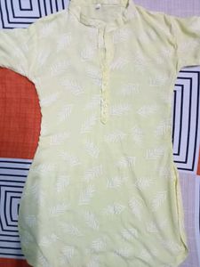 Yellow Pathani Kurta