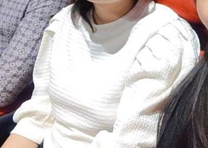 White Puff Sleeve Top