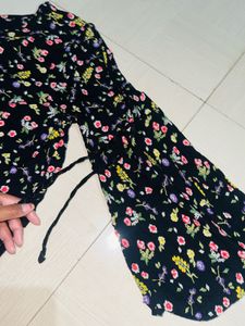 Floral Print Mini Dress