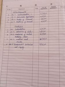 Micro Economics, Eco/Statistics Notes