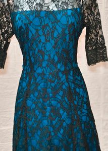Size ES/S 🎁Buy 2 Get 1 Free 🎁 Blue Lace Dress