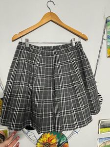 Plaid Mini Skirt