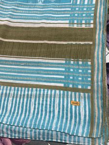 Classy Light Blue Printed Dupatta