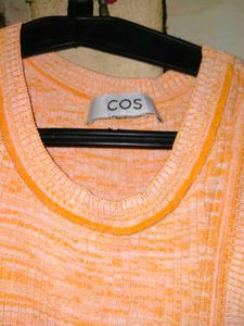 Peach Sleeveless Dress