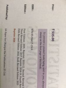 Statistics For Economics Class XI Book
