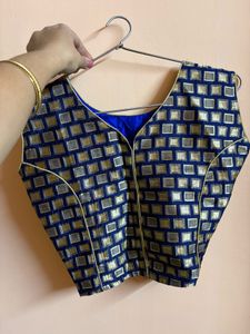 Elegant Navy Blue Lehnga choli