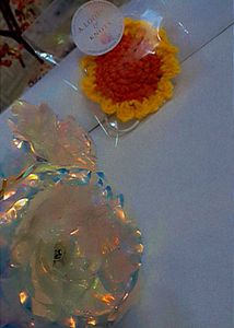 Crochet Flower Keychain