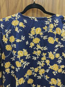 Blue Women A-line Wrap