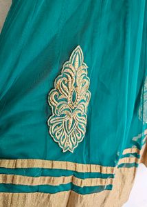 Anarkali Kurta Set Teal