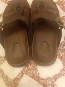 Brown &#39;Gelpro&#39; Comfort Slide