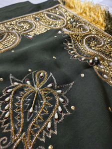Aari Tari Work Saree 🧿