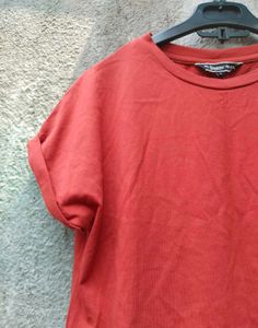 Yellow &amp; Red 2 Short Sleeve Crop Tops