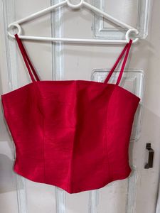 Red Corset Top
