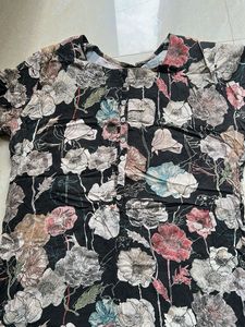 Floral Print STAIGHT FIT Kurta