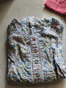 Nine Dupattas (Mix Of Cotton And Chiffon )