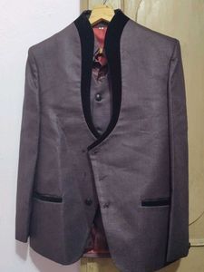 Brown Waistcoat &amp; Shirt Set