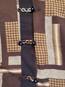 Vintage Brown Geometric Shirt