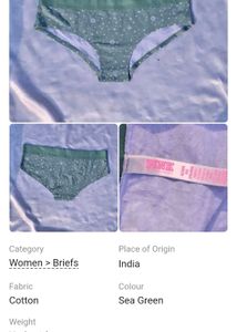 Panty Combo 10 Pan 3 Bra