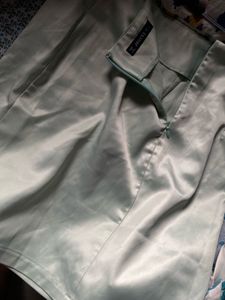 Jeuvre Light Mint Skirt