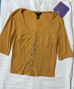 Mustard Yellow Top