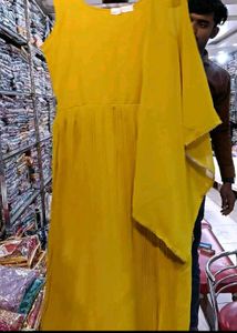 Elegant Yellow anarkali