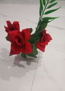 Artificial Rose Plant Set