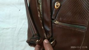 Large Size Brown Hand Bag