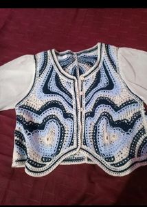 Crochet Korean Top 💙