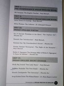 Indian Writing In English