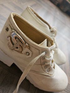 White Casual Shoes